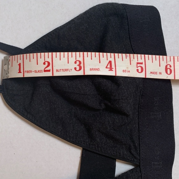 NWOT Kit and Ace Triangle Bralette in Charcoal Grey- Size S - Picture 9 of 9
